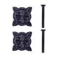 thumbnail image 1 of Iron Kitchen Cabinet Knob Black Target style Kitchen Cabinet Hardware Pack of 2|Renovators Supply, 1 of 4