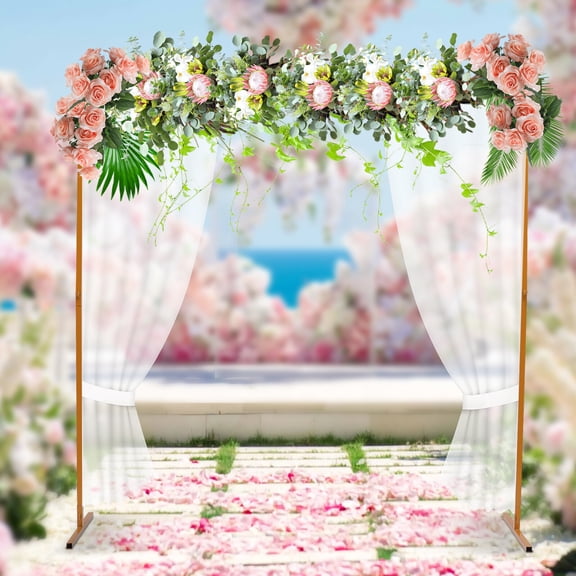 Iron Large Balloon Arch Set Stand Base Frame Kit for Birthday Wedding Party Decoration