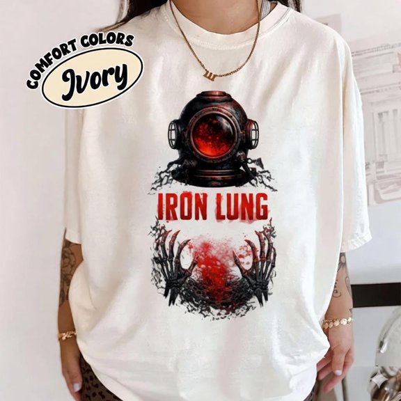 Iron Lung Movie Comfort Colors Shirt, Markiplier Iron Lung Graphic Tee, Horror Blood Ocean Tshirt, Gift For Fans
