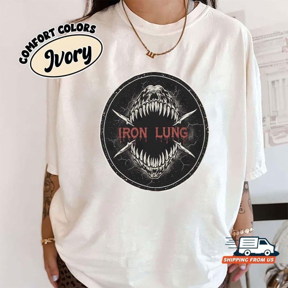 Iron Lung Movie T-Shirt, Vintage Markiplier Horror Graphic Tee, Horror Game Trending Comfort Colors Shirt