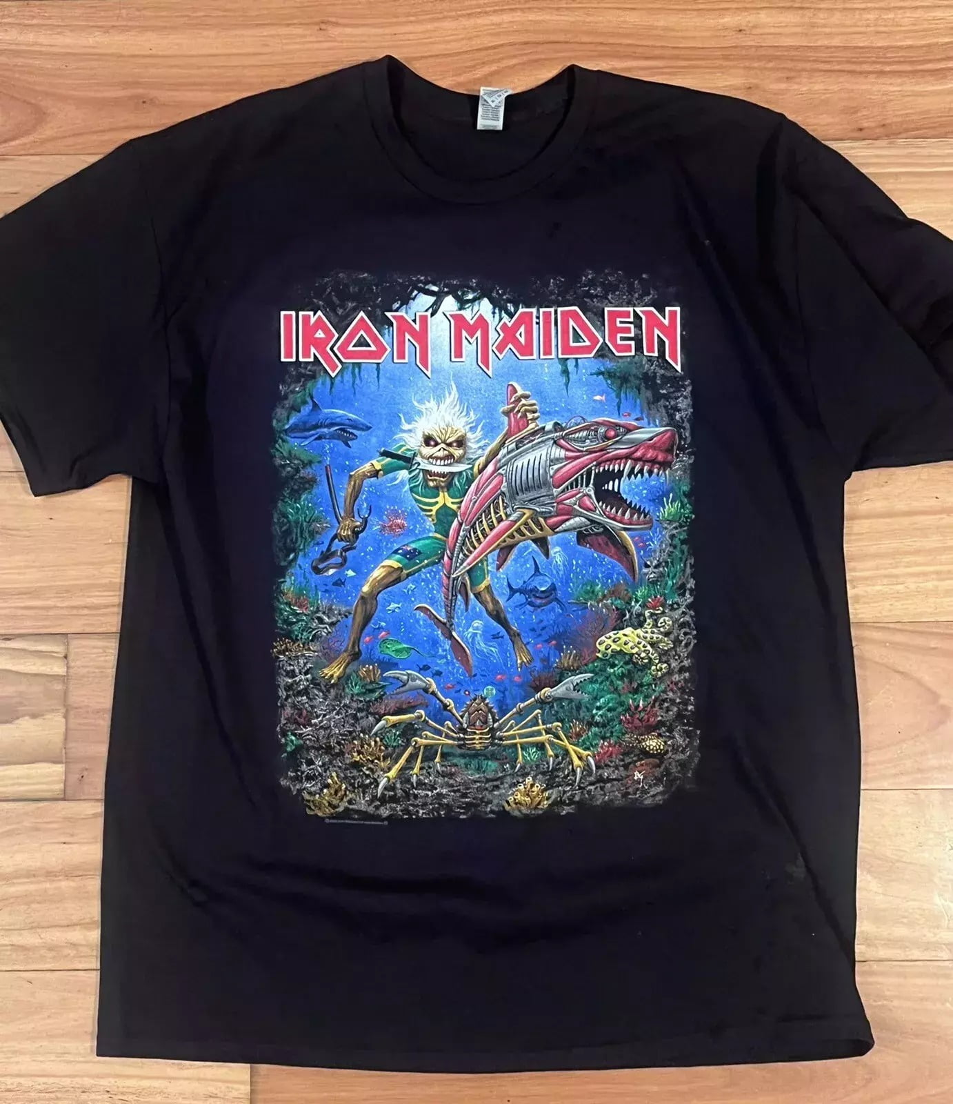 Iron Maiden Australia Tour Exclusive Shirt 2024 Future Past Australian