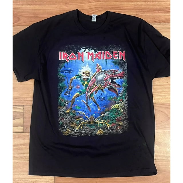 Iron Maiden Australia Tour Exclusive Shirt 2024 Future Past Australian