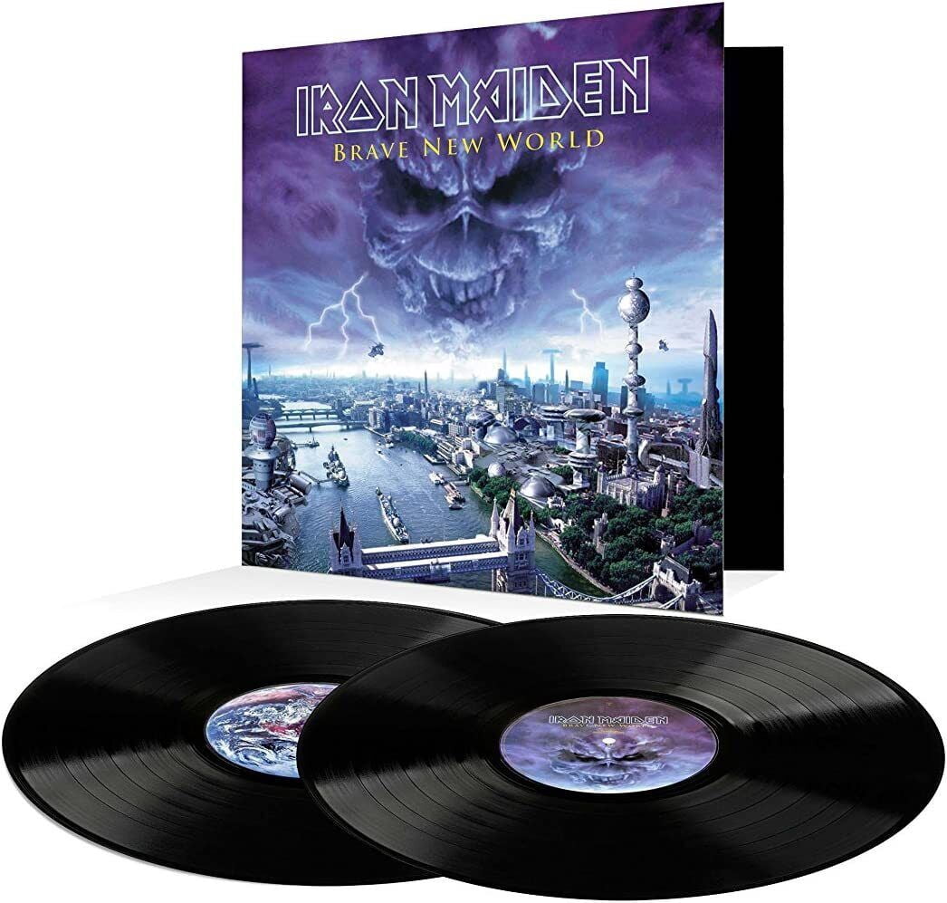 Iron Maiden, Vinyl Record, Brave New World, 180-gram double LP
