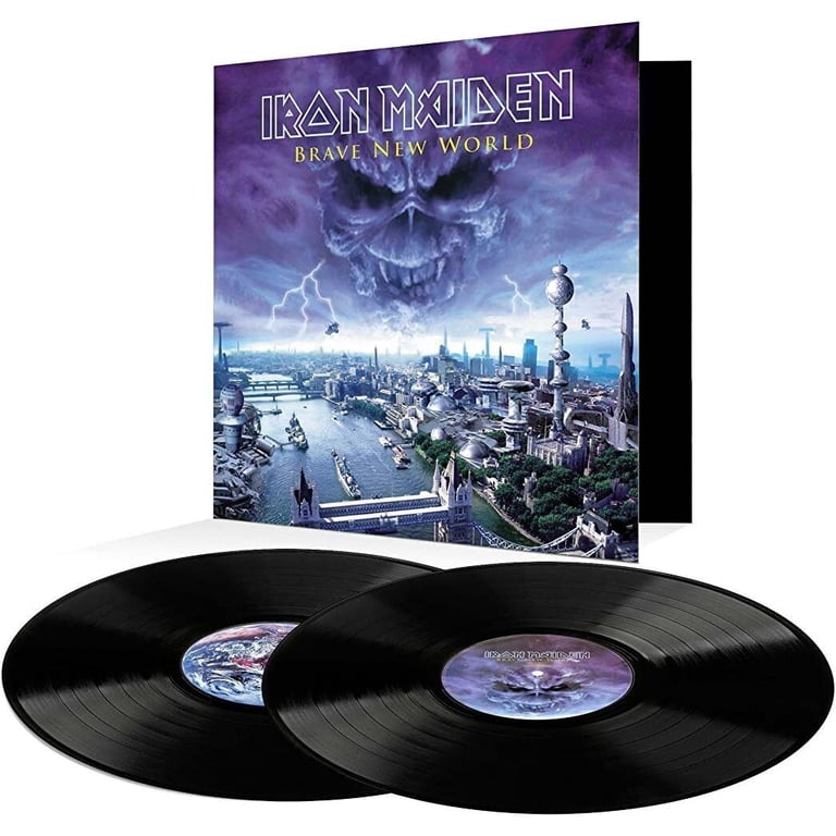 Iron Maiden, Vinyl Record, Brave New World, 180-gram double LP