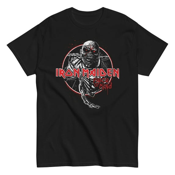 Iron Maiden - Eddie Peace Unisex T-Shirt - Black - Small