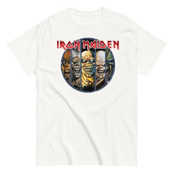 Iron Maiden - Eddies Unisex T-Shirt - White - Small