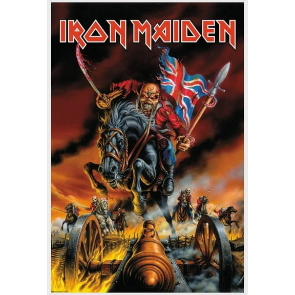 Iron Maiden England Poster 24.5" x 36.5" - Laminated