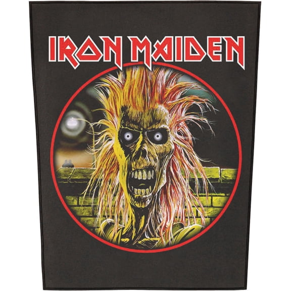 Iron Maiden First Album Back Patch