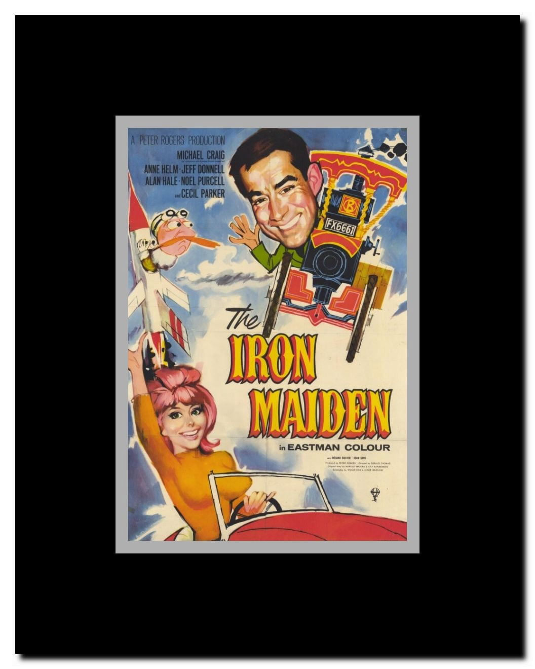 Iron Maiden Framed Movie Poster