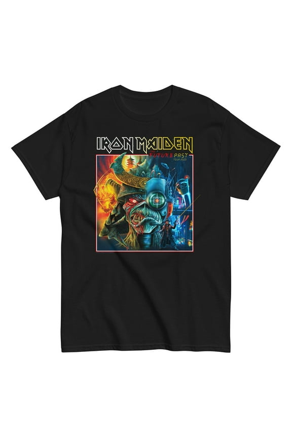 Iron Maiden - Future Past Unisex T-Shirt - Black - Extra Large