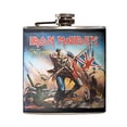 thumbnail image 1 of Iron Maiden Hip Flask Eddie The Trooper Band Logo new Official Metal, 1 of 1