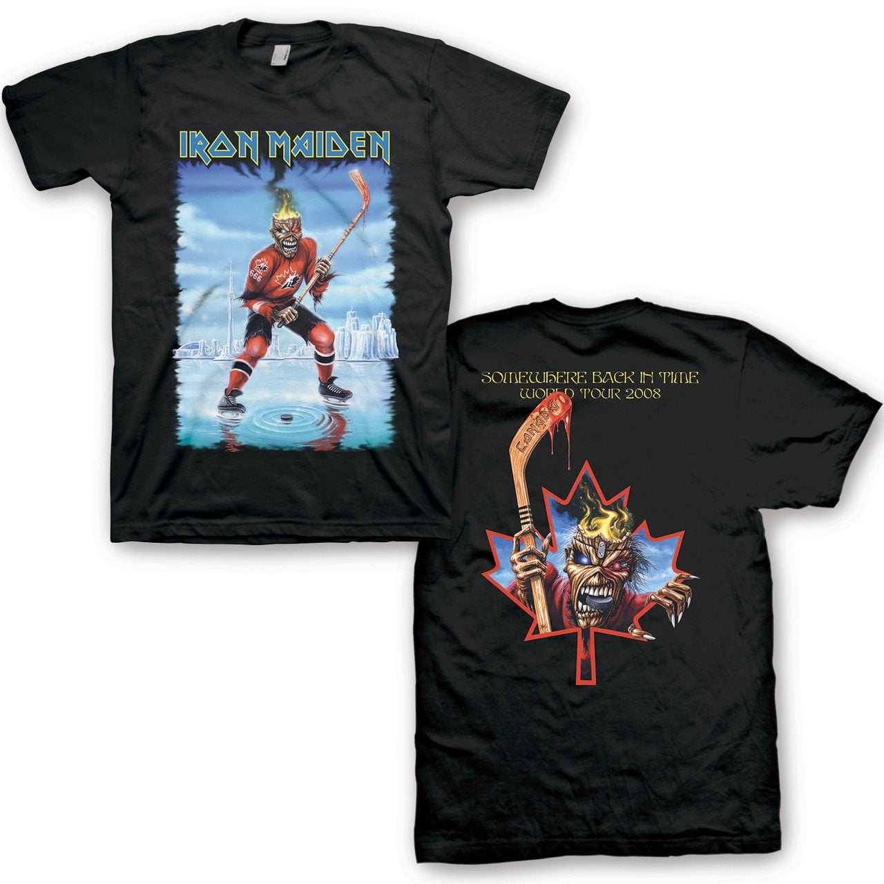 Iron Maiden Hockey Canada TShirt