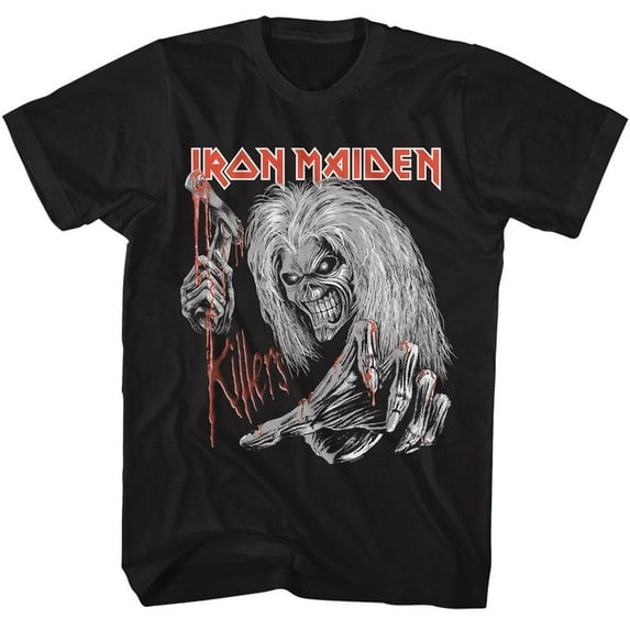 Iron Maiden Killers Black Adult S/S Tshirt 5Xl