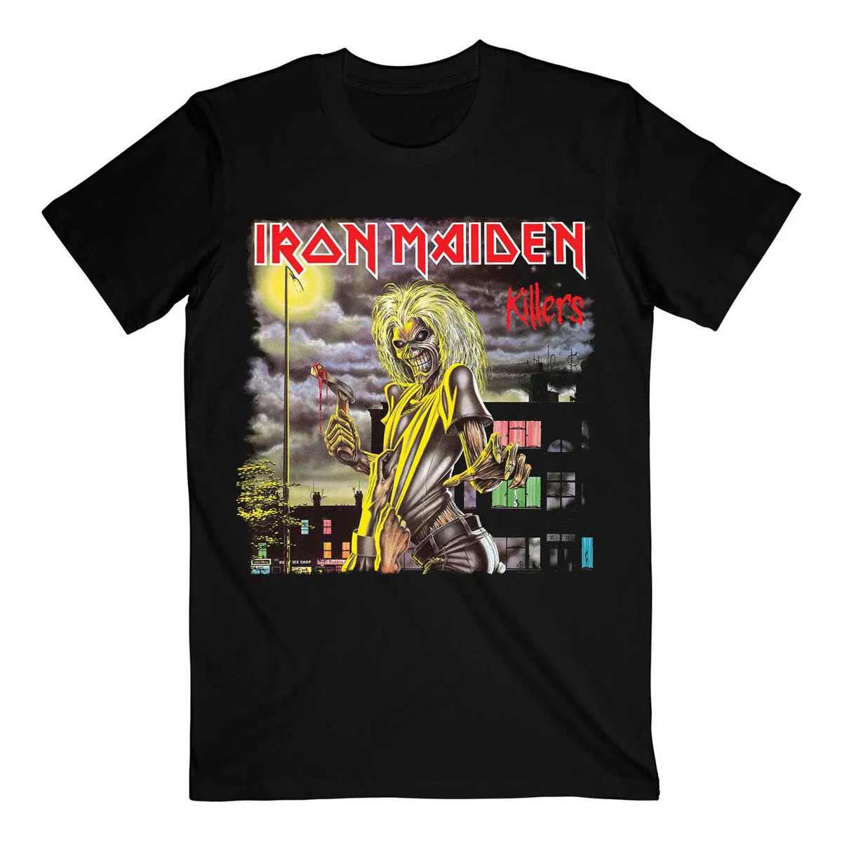 Iron Maiden Killers Cover Rock Band TShirt