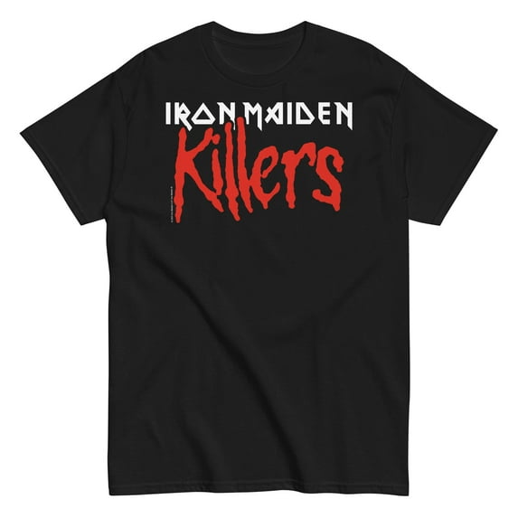 Iron Maiden - Killers Drip Unisex T-Shirt - Black - Small