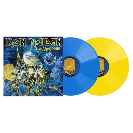Iron Maiden Music Wall: Vinyl Records, CDs & Cassettes | Walmart