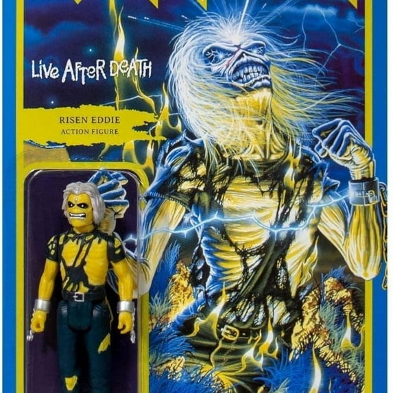 Iron Maiden Live After Death Risen Eddie Album Art Heavy Metal Band Super7