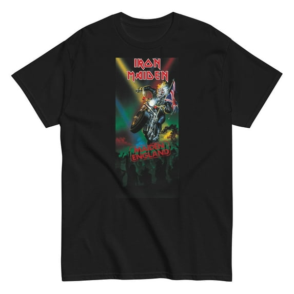 Iron Maiden - Maiden England Unisex T-Shirt - Black - Extra Large