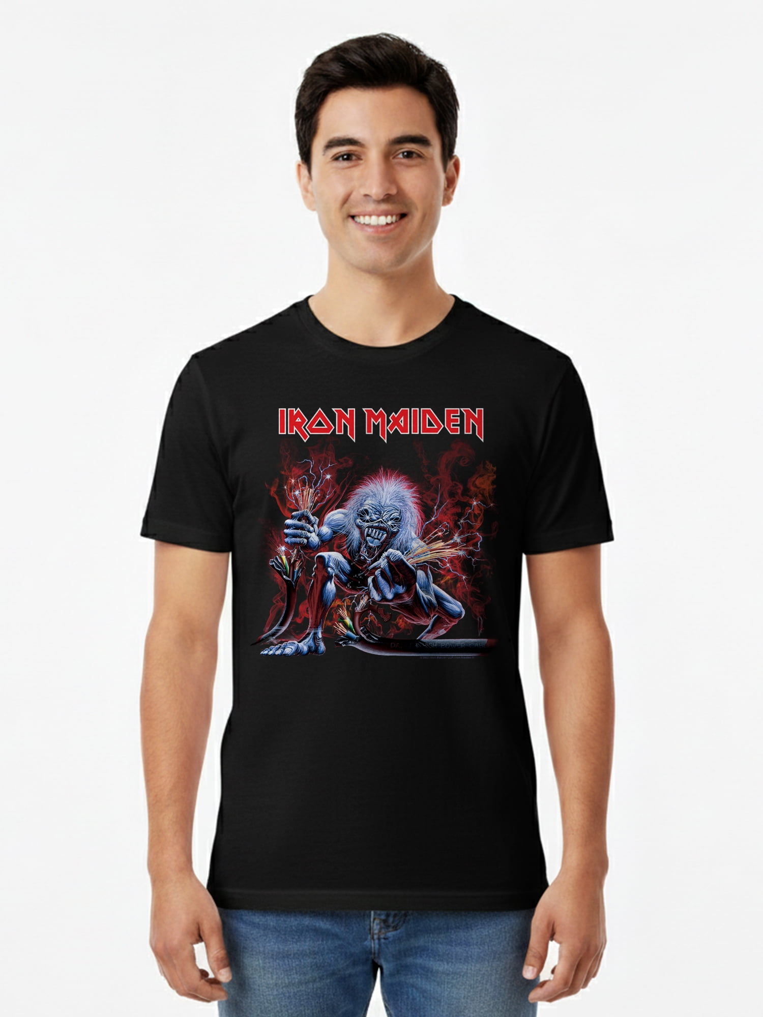 Iron Maiden, Men's & Big Men's Graphic Tee, Live One, Sizes XS-3XL