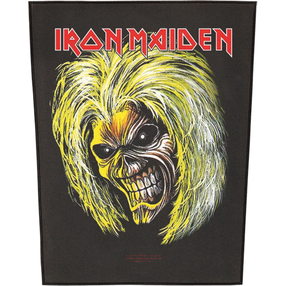 Iron Maiden Men's Killers Eddie Back Patch Black - Walmart.com