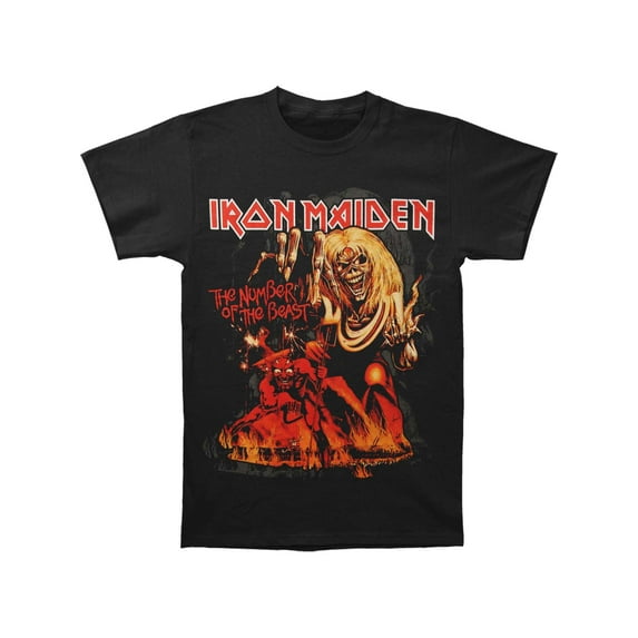 Iron Maiden Men's Number Of The Beast T-shirt Black