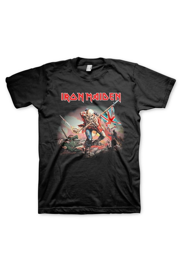 Iron Maiden Men's The Trooper T-Shirt Black Small