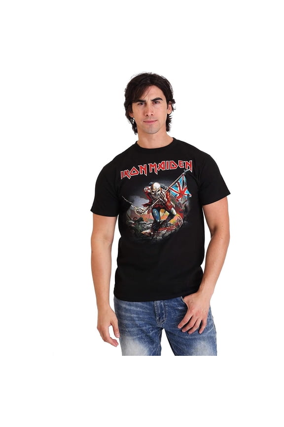 Iron Maiden Men's The Trooper T-shirt XX-Large Black