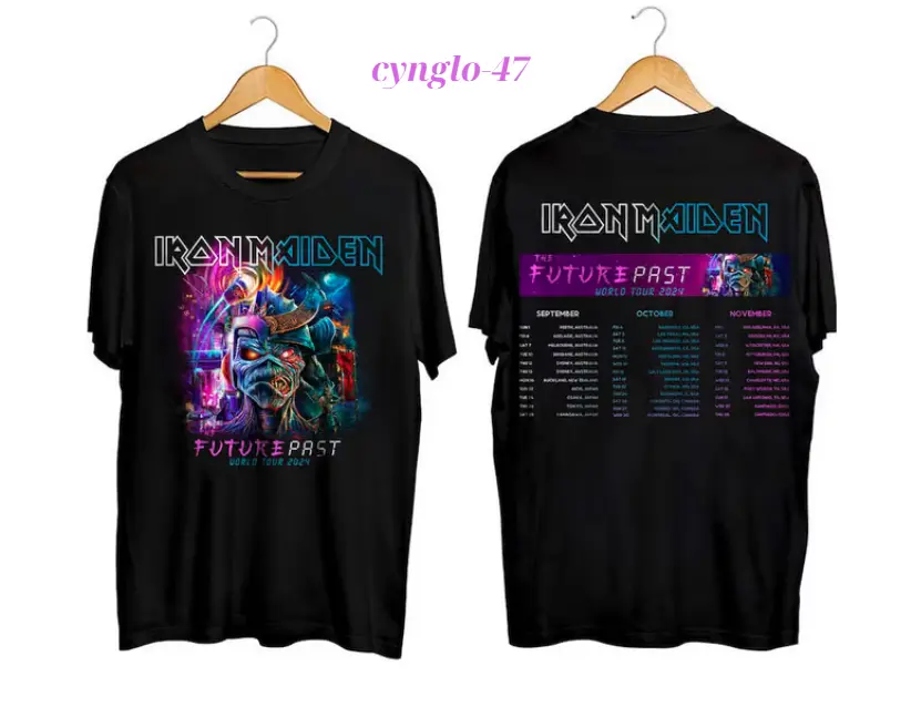 The Future Past 2024 Tour Stranger Desert Tee - Iron Maiden