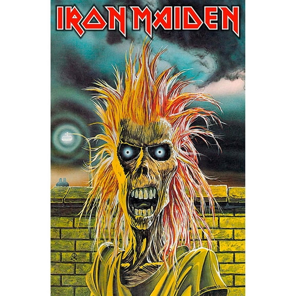 Iron Maiden New 1st Album Textile Poster Flag 41x28 inch
