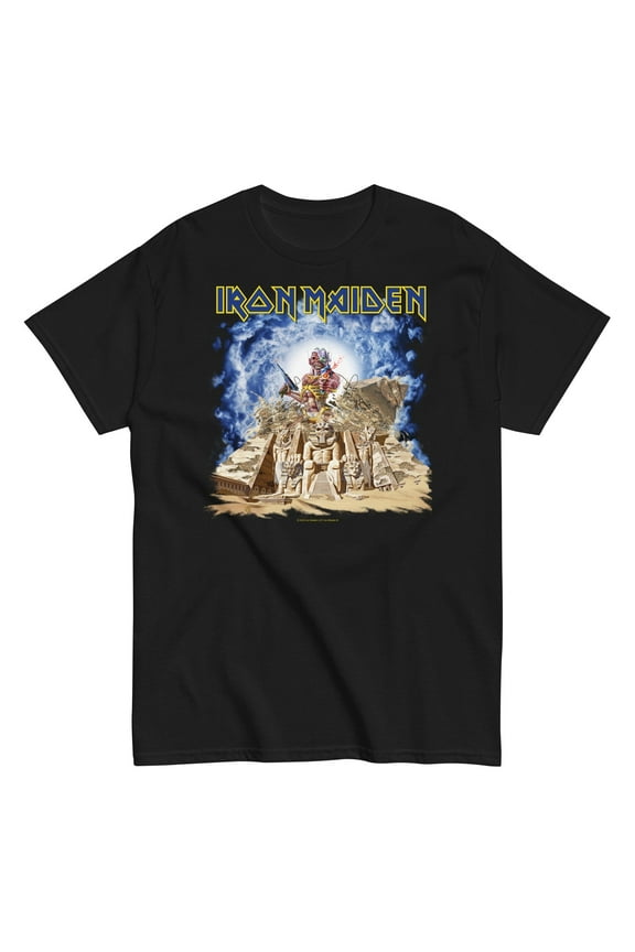 Iron Maiden - Pharoh Eddie Unisex T-Shirt - Black - Small