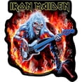 thumbnail image 1 of Iron Maiden Raising Hell 4.25x4.75 Sticker, 1 of 1