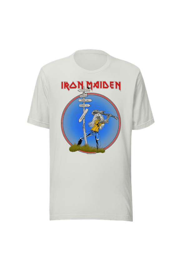 Iron Maiden Reading 1982 Vintage Tour T-Shirt