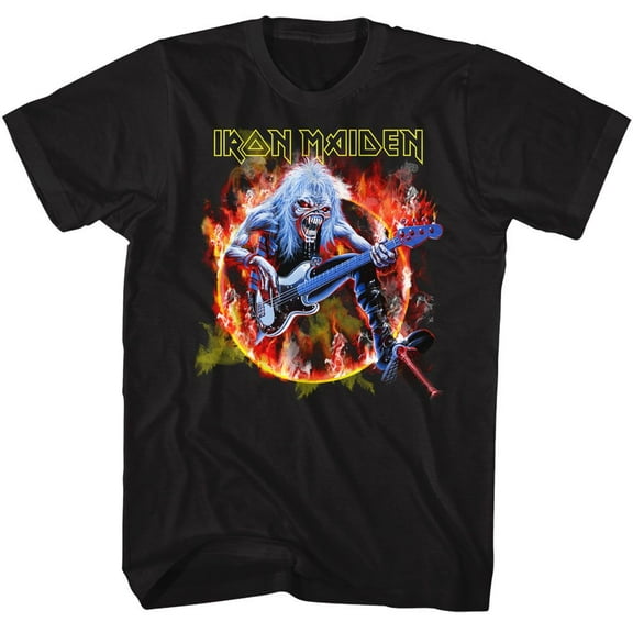Iron Maiden Real Live Dead One Men's T-Shirt - S, Black