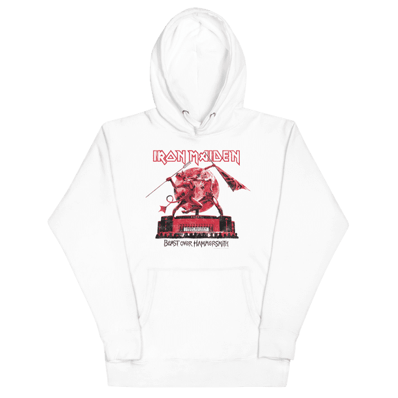 Iron Maiden Red Moon Over Hammersmith Hoodie