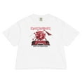 thumbnail image 1 of Iron Maiden Red Moon Over Hammersmith Mineral Wash Womens Crop Top, 1 of 7