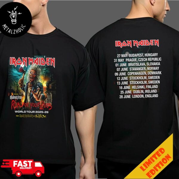 Iron Maiden Run For Your Lives World Tour 20252026 From Iron Maiden To