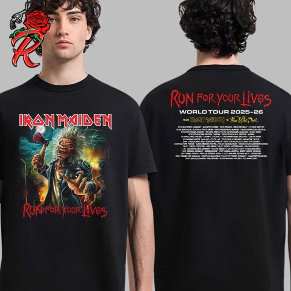 Iron Maiden Run For Your Lives World Tour 2025 26 From Iron Maiden To Fear Of The Dark Eddie