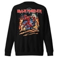 thumbnail image 1 of Iron Maiden - Run To The Hills Jumbo Print Unisex Sweatshirt - Black - Small, 1 of 6