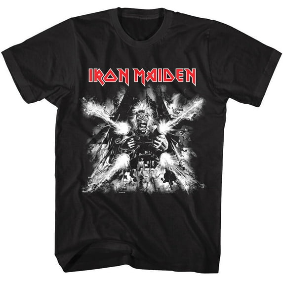 Iron Maiden Tailgunner Black Adult S/S Tshirt M