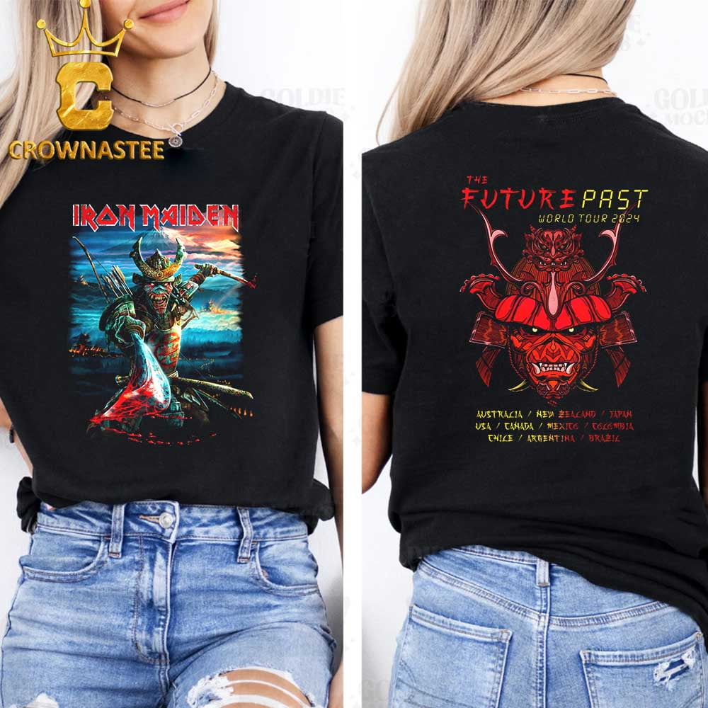 Iron Maiden The Future Past 2024 Tour Senjutsu Mount Fuji, Unisex Short