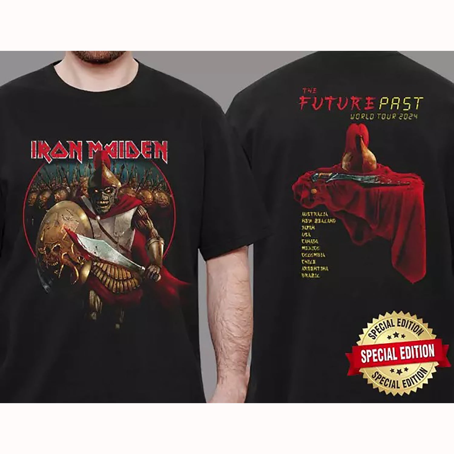 Iron Maiden The Future Past 2024 World Tour Alexander The Great Two