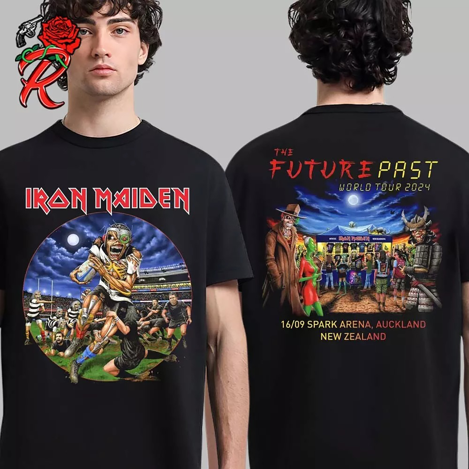 Iron Maiden The Future Past World Tour 2024 New Zealand September 16