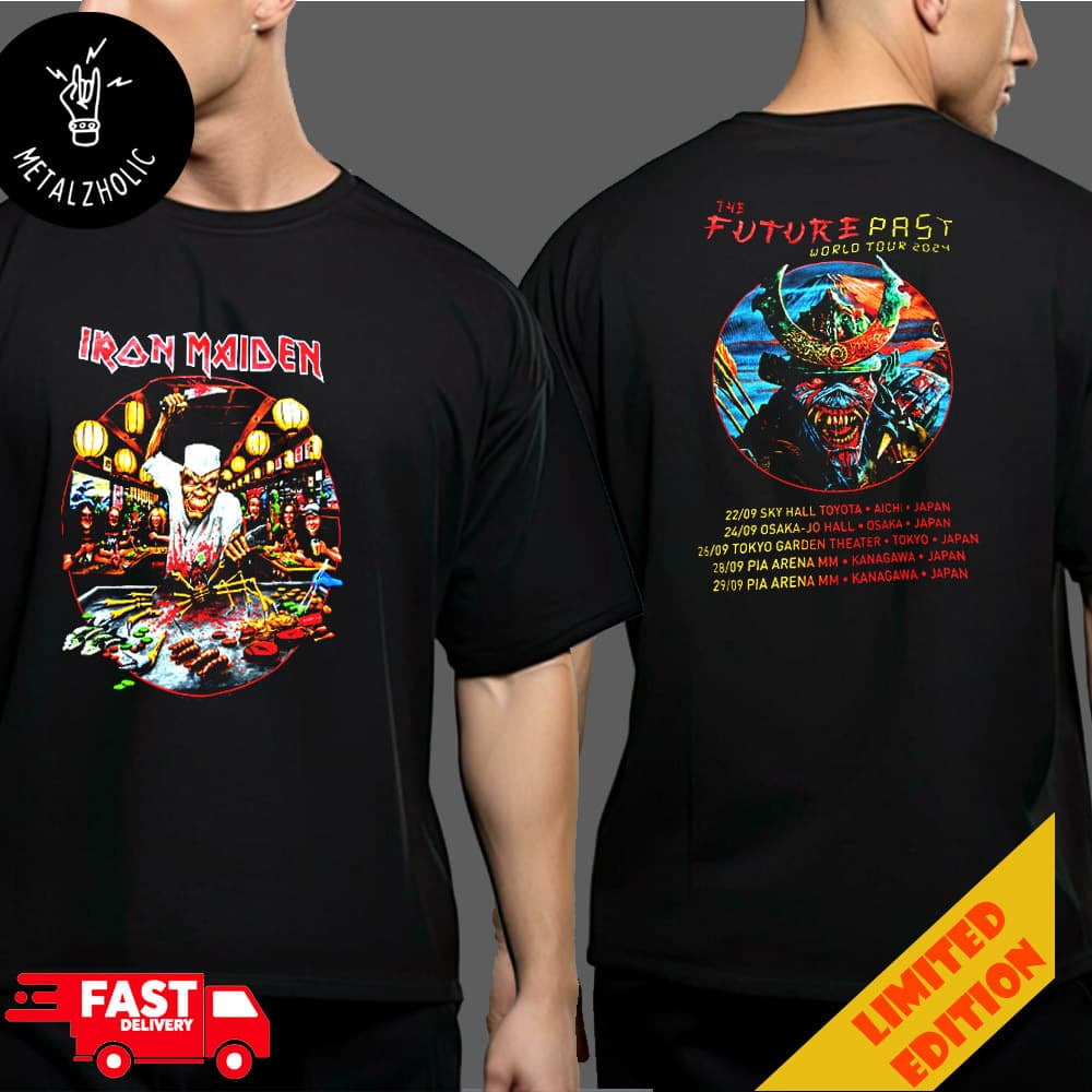 Iron Maiden サムライTシャツ 2024ツアー Lサイズ未開封