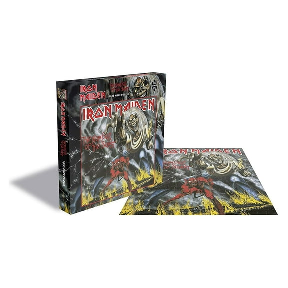 Iron Maiden The Number Of The Beast 1000 Piece Jigsaw Puzzle