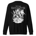 thumbnail image 1 of Iron Maiden Trooper Black and White Jumbo Print Unisex Sweatshirt - Black - Medium, 1 of 1