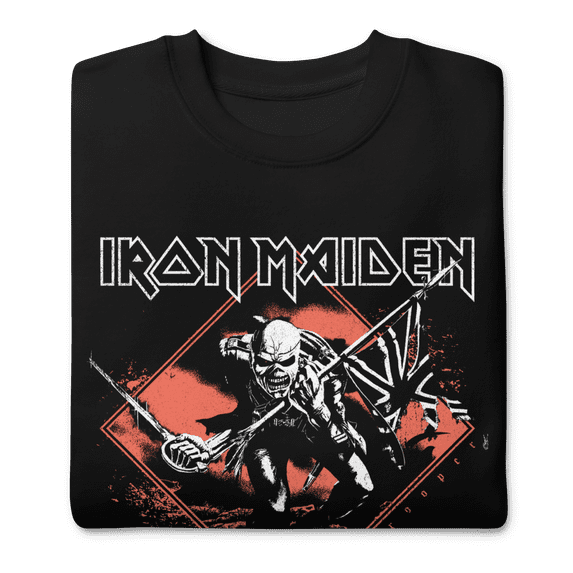Iron Maiden - Trooper Diamond Jumbo Print Sweatshirt