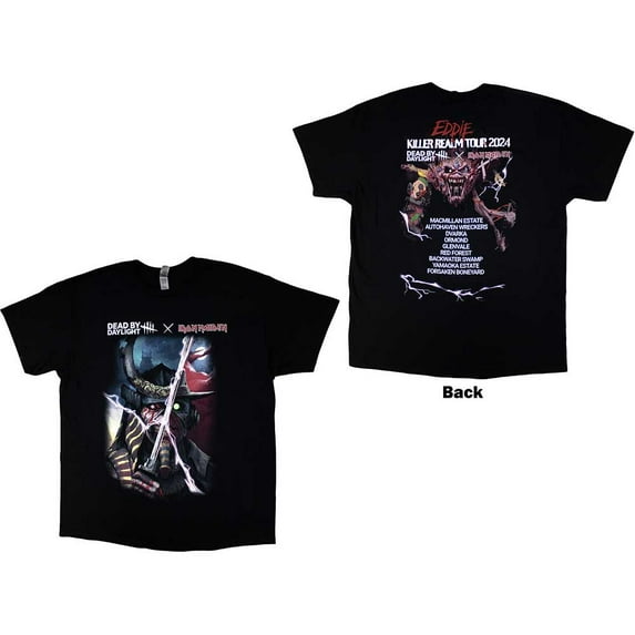 Iron Maiden Unisex T-Shirt Dead By Daylight Killer Realm (Back Print)