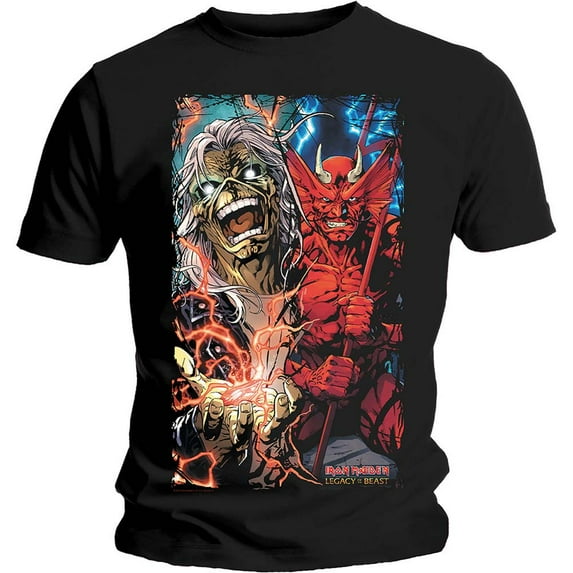 Iron Maiden Unisex T-Shirt Duality (Large)