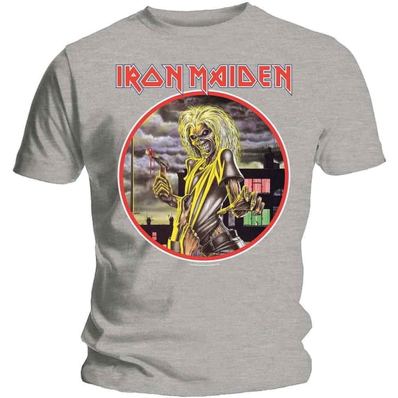 Iron Maiden Unisex T-Shirt Killers Circle (X-Large)