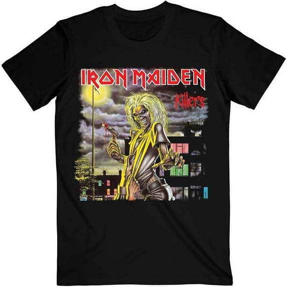Iron Maiden Unisex T-Shirt Killers Cover (X-Large)